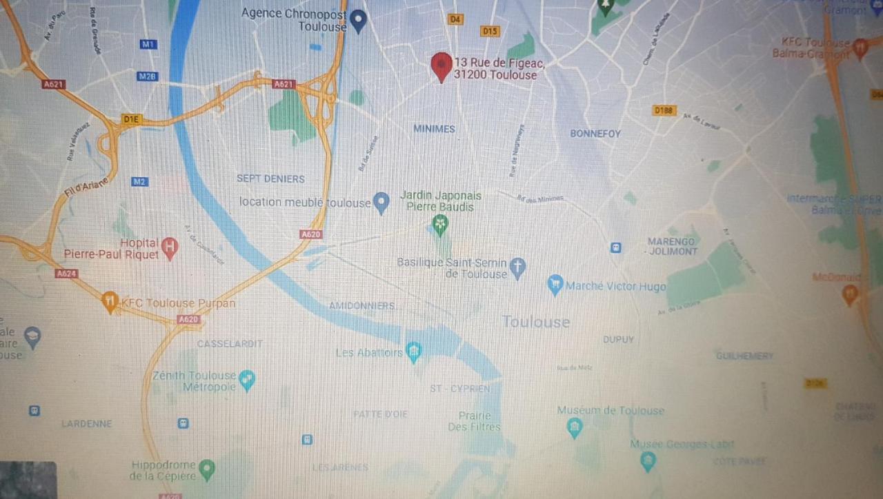 Loc Appart Toulouse Eksteriør bilde